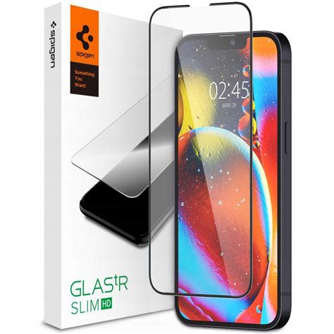 Spigen Glass TR Slim FC szkło hartowane do iPhone 13 Pro / iPhone 13
